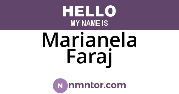 Marianela Faraj