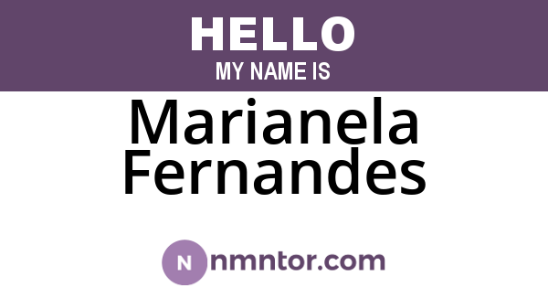 Marianela Fernandes