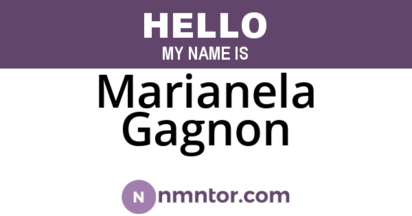 Marianela Gagnon