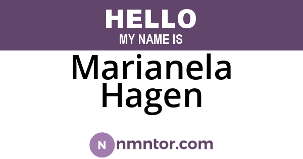 Marianela Hagen