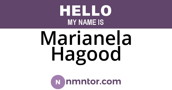 Marianela Hagood