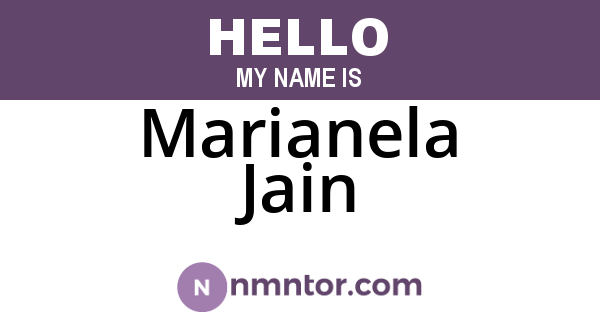 Marianela Jain