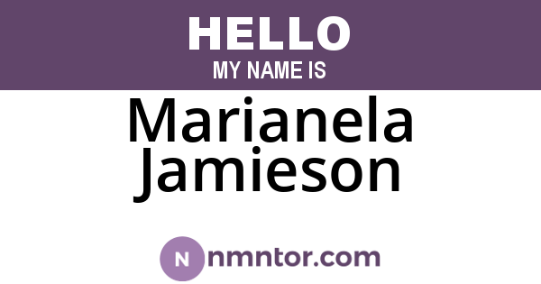 Marianela Jamieson