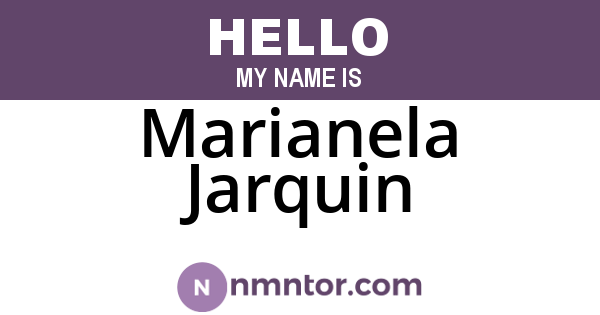 Marianela Jarquin