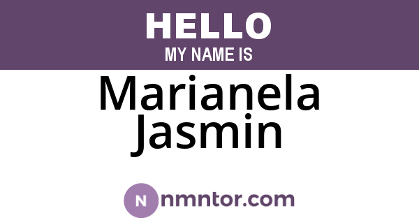 Marianela Jasmin