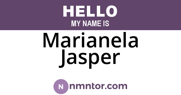Marianela Jasper