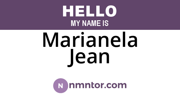 Marianela Jean