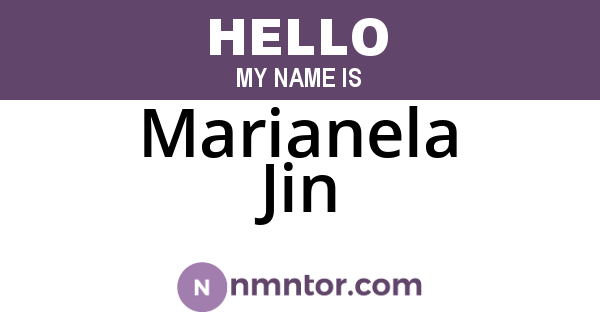 Marianela Jin
