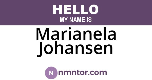 Marianela Johansen