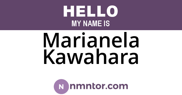 Marianela Kawahara