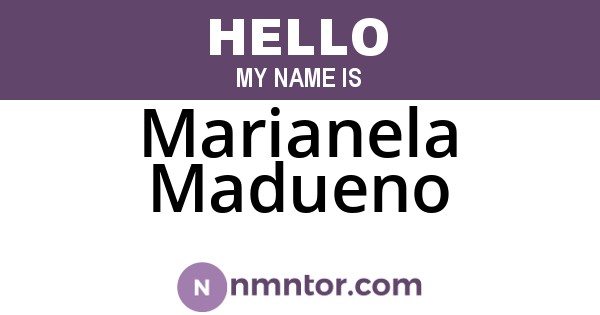 Marianela Madueno