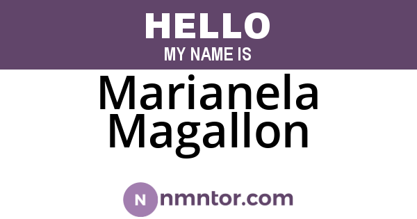 Marianela Magallon