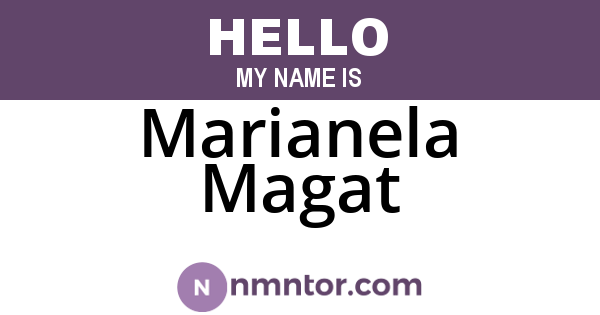 Marianela Magat