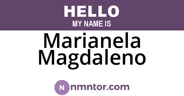 Marianela Magdaleno