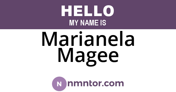 Marianela Magee