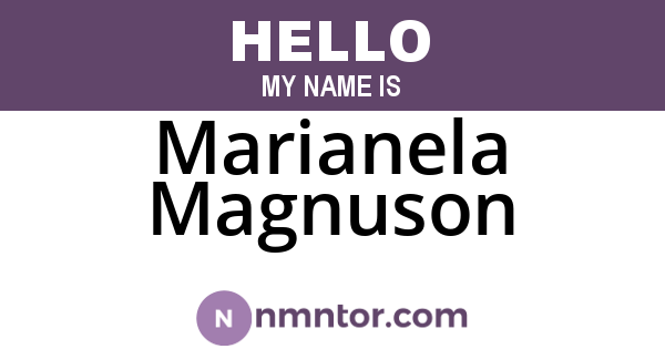 Marianela Magnuson
