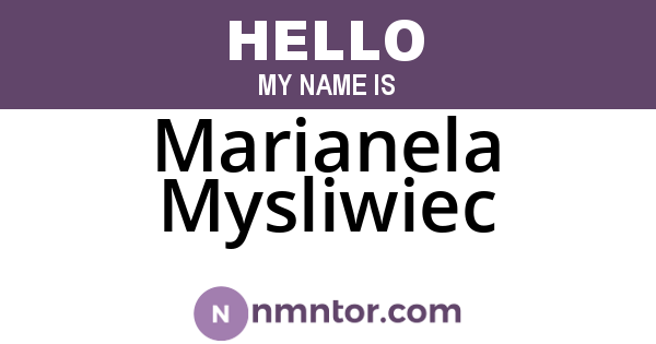 Marianela Mysliwiec
