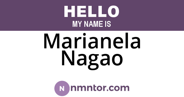 Marianela Nagao