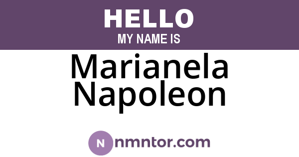 Marianela Napoleon