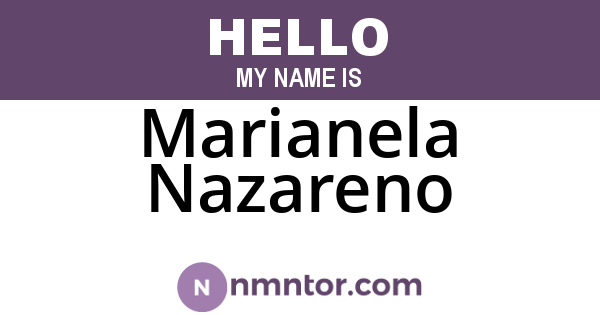Marianela Nazareno