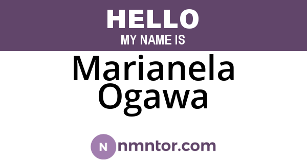 Marianela Ogawa