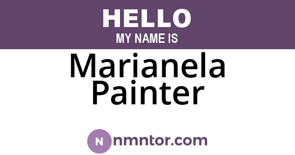 Marianela Painter