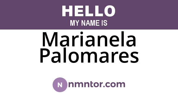 Marianela Palomares