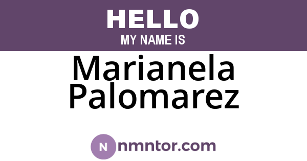 Marianela Palomarez