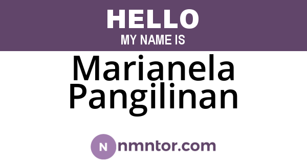 Marianela Pangilinan