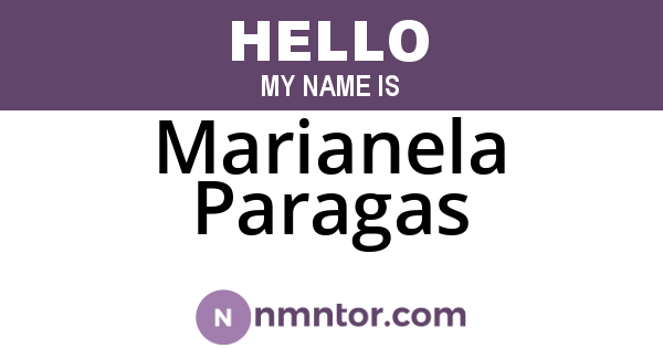 Marianela Paragas
