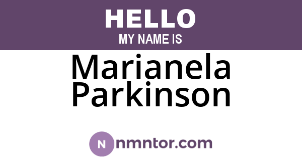 Marianela Parkinson