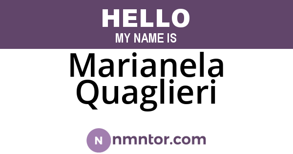 Marianela Quaglieri