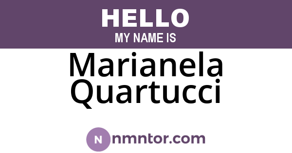 Marianela Quartucci