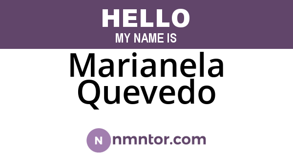 Marianela Quevedo