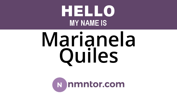 Marianela Quiles