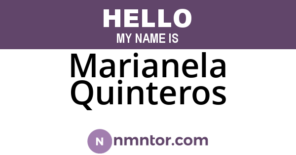 Marianela Quinteros