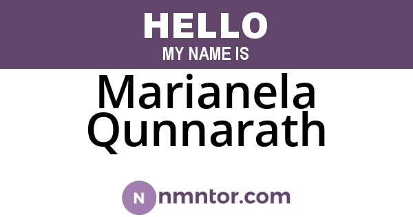 Marianela Qunnarath