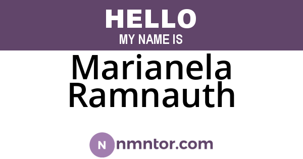 Marianela Ramnauth