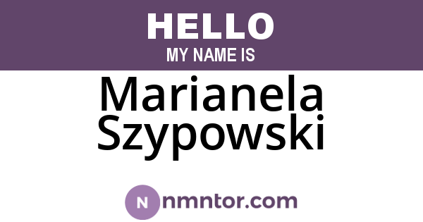 Marianela Szypowski