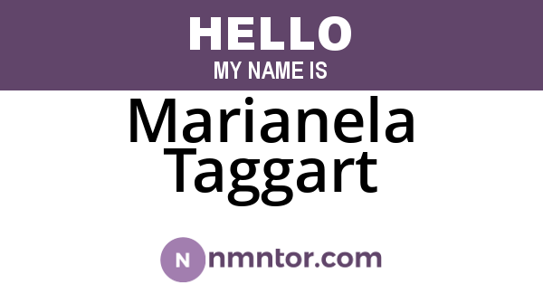 Marianela Taggart