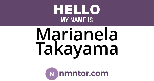Marianela Takayama