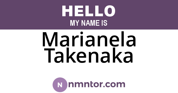 Marianela Takenaka
