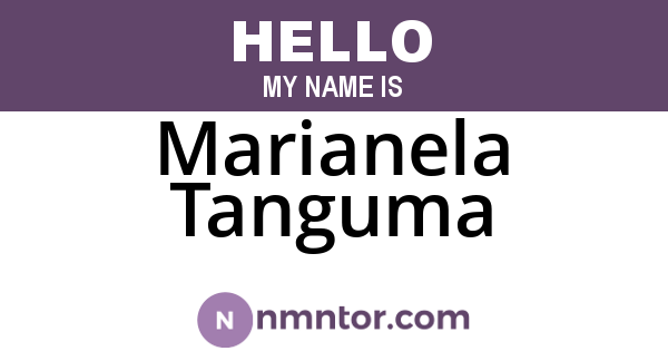 Marianela Tanguma