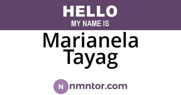 Marianela Tayag