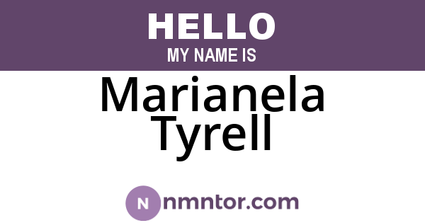 Marianela Tyrell