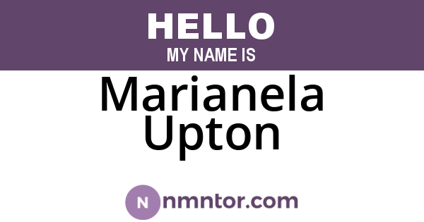 Marianela Upton