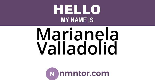Marianela Valladolid