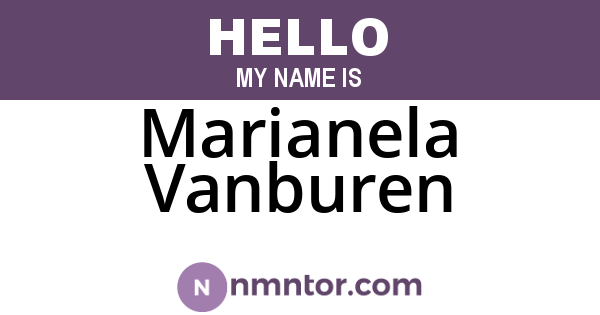 Marianela Vanburen