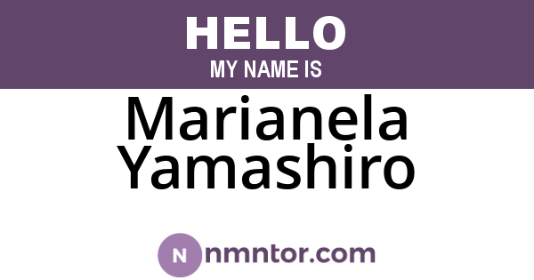 Marianela Yamashiro