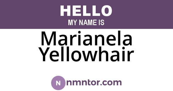 Marianela Yellowhair